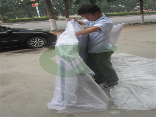 12.7mm thick blue Ground protection mats 60 T load capacity